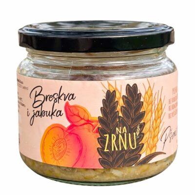 OBROK BRESKVA I JABUKA + PŠENICA 150G