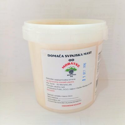 Domaća mast od svinje Moravke 1 kg