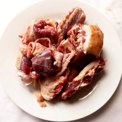 * Guščije meso i kosti za supu 500g, zamrznuto
