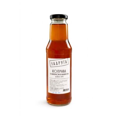 Domaći sirup od koprive sa limunom i vanilom 750ml