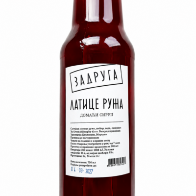 Domaći sirup od latica ruža 750ml