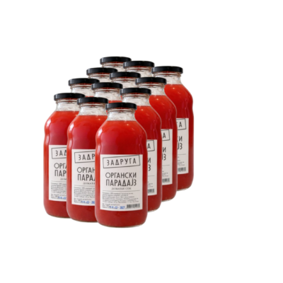 Sok 100% organski paradajz 1000ml - 12 kom