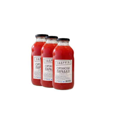 Sok 100% organski paradajz 1000ml - 3 kom