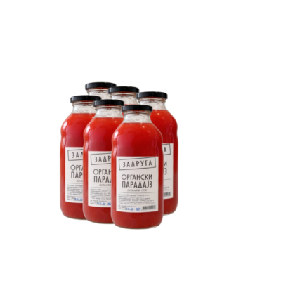 Sok 100% organski paradajz 1000ml - 6 kom
