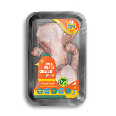 *Pileće meso i kosti za supu iz slobodnog uzgoja 500g
