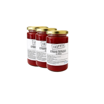 Kuvani paradajz domaći 370ml - 3 kom