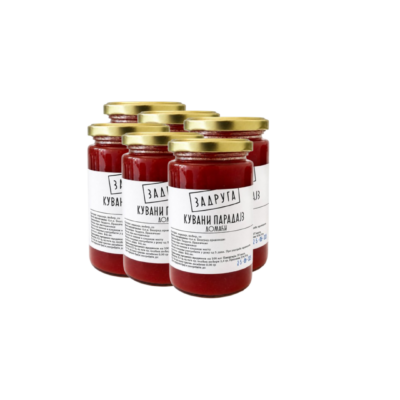 Kuvani paradajz domaći 370ml - 6 kom