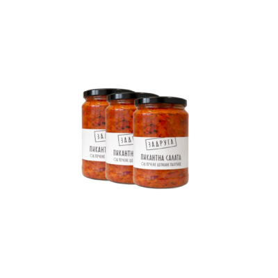 Pikant salata od pečene cepkane paprike 660g - 3 kom